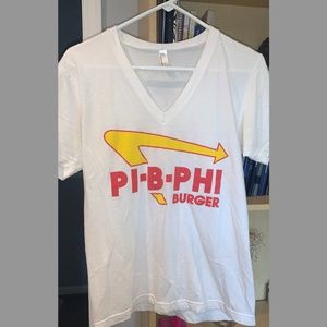 Pi Phi In-N-Out Burger Tee